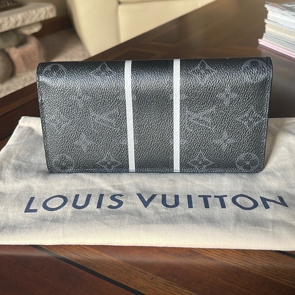 NWOT MENS LOUIS VUITTON ECLIPSE LIMITED EDITION FLASH PORTEFEUILLE LONG WALLET - Picture 3 of 14